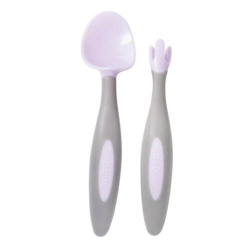 B.Box Toddler Cutlery Set Boysenberry