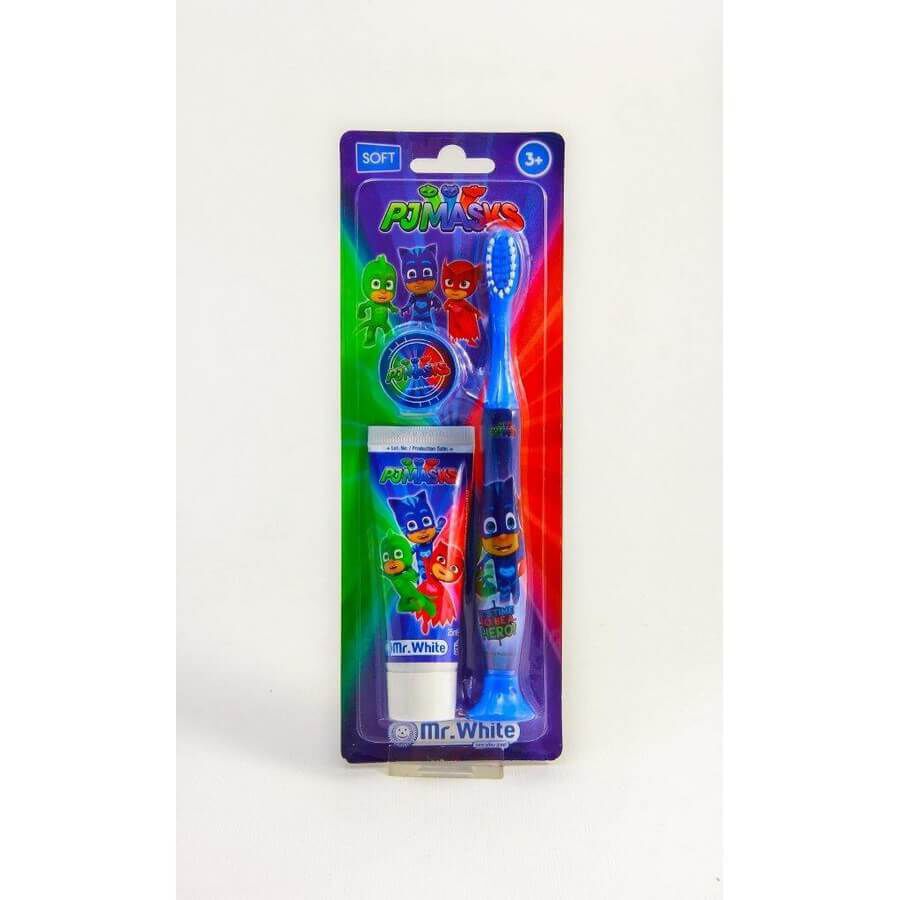 toothbrush and toothpaste