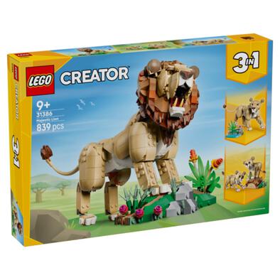 (Pre-order) LEGO Creator Wild Animals: Majestic Lion (Estimated Early June 2026)