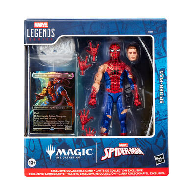 (Pre-Order) Marvel Legends Series Magic: The Gathering Battle-Damaged Spider-Man (Expected Early Oct 2025)