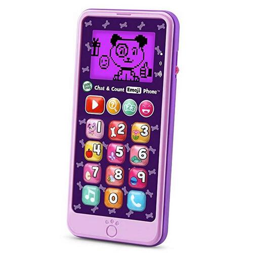 LeapFrog Chat and Count Emoji Phone Purple