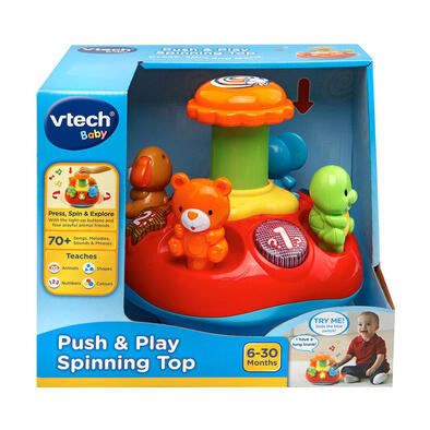 Push & Play Spinning Top