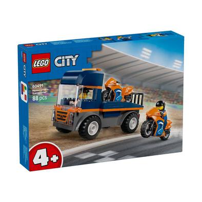 LEGO City Motorcycle Transporter 60491