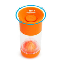 Munchkin 1-Pack 14oz Miracle Fruit Infuser Orange