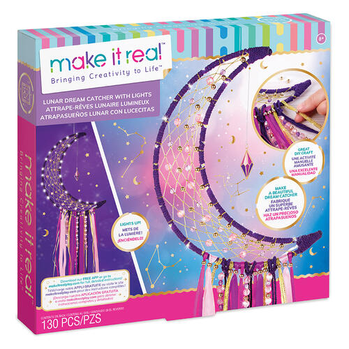 Make It Real Lunar Dream Catcher with Lights
