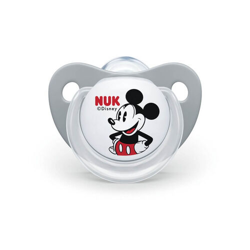 Nuk Mickey Silicone Soother (2/Box) 6-18M