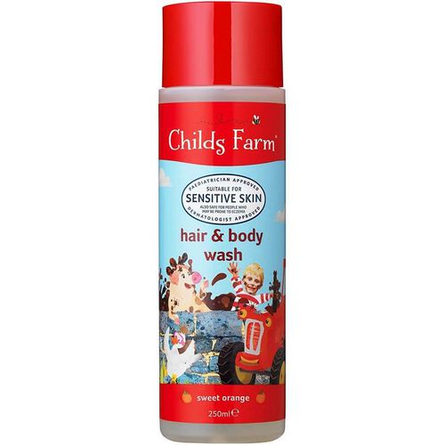 Childs Farm Hair and Body Wash Sweet Orange 250ml