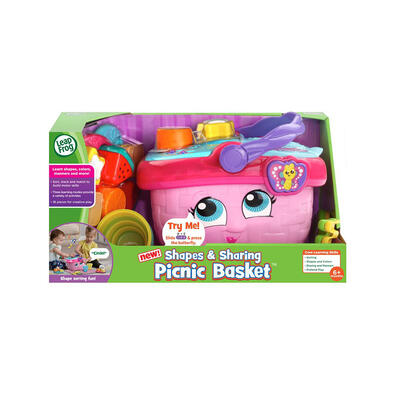 LeapFrog Shapes & Sharing Picnic Basket - Pink
