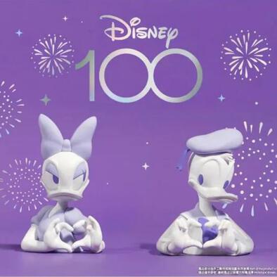 Soap Studio Figure - Disney100 Donald Duck and Daisy Duck Love Hand Mini Bust 