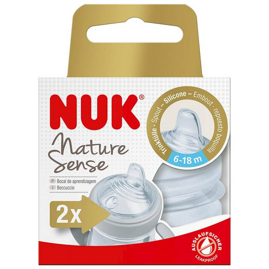 nuk nature sense learner bottle