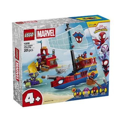 LEGO Marvel Spidey And His Amazing Friends Team Spidey Pirate Ship 11208