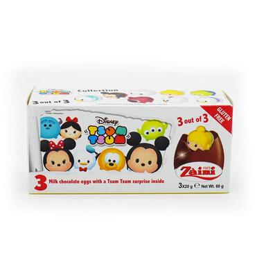Zaini Tsum Tsum Milk Chocolate Eggs