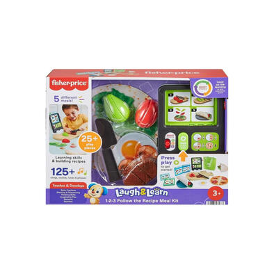 Fisher-Price Laugh & Learn 1-2-3 Follow The Recipe Meal Kit