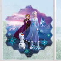 Make It Real Window Art: Frozen