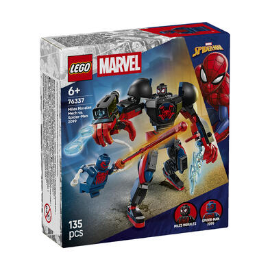 LEGO Marvel Miles Morales Mech vs. Spider-Man 2099 76337