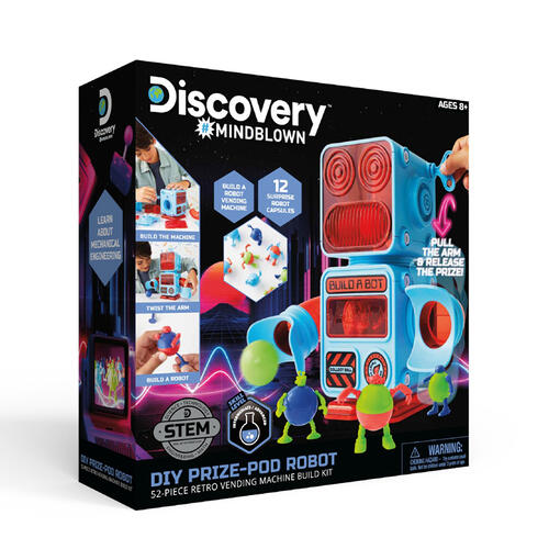 Discovery Mindblown DIY Prize-Pod Robot