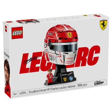 LEGO Editions Formula 1 Scuderia Ferrari HP Charles Leclerc Helm 43014
