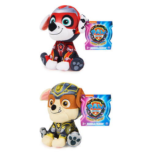 Paw Patrol The Mighty Movie Basic Soft Toy - Assorted