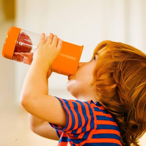 Munchkin 1-Pack 14oz Miracle Fruit Infuser Orange