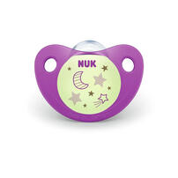 Nuk Night and Day Silicone Soother (2/Box) 0-6M