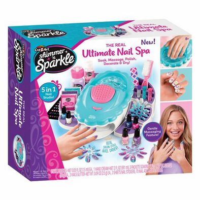 Cra-Z-Art Shimmer N Sparkle The Real Ultimate Nail Spa