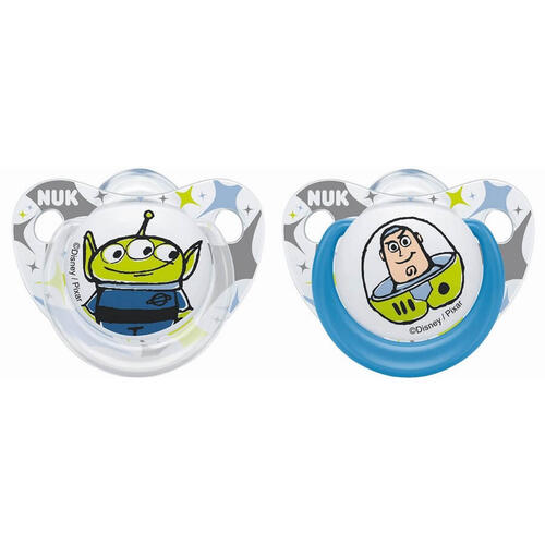Nuk Toy Story Silicone Soother (2/Box) 0-6M