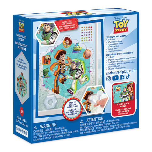 Make It Real Window Art: Toy Story