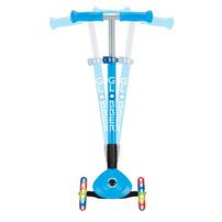 Globber Primo Foldable Lights Sky Blue Scooter