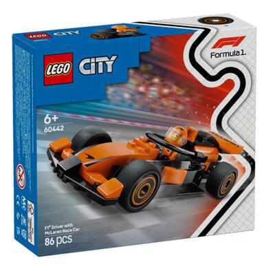  LEGO City F1 Driver with McLaren Race Car 60442