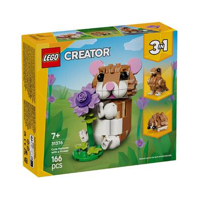 LEGO Creator Cute Hamster with a Flower 31376