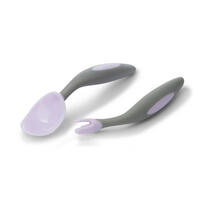 B.Box Toddler Cutlery Set Boysenberry