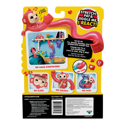 Little Live Pets: Hug n’ Hang Zoogooz – Mooki Monkey