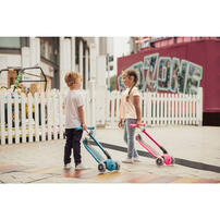 Globber Primo Foldable Lights Red Scooter