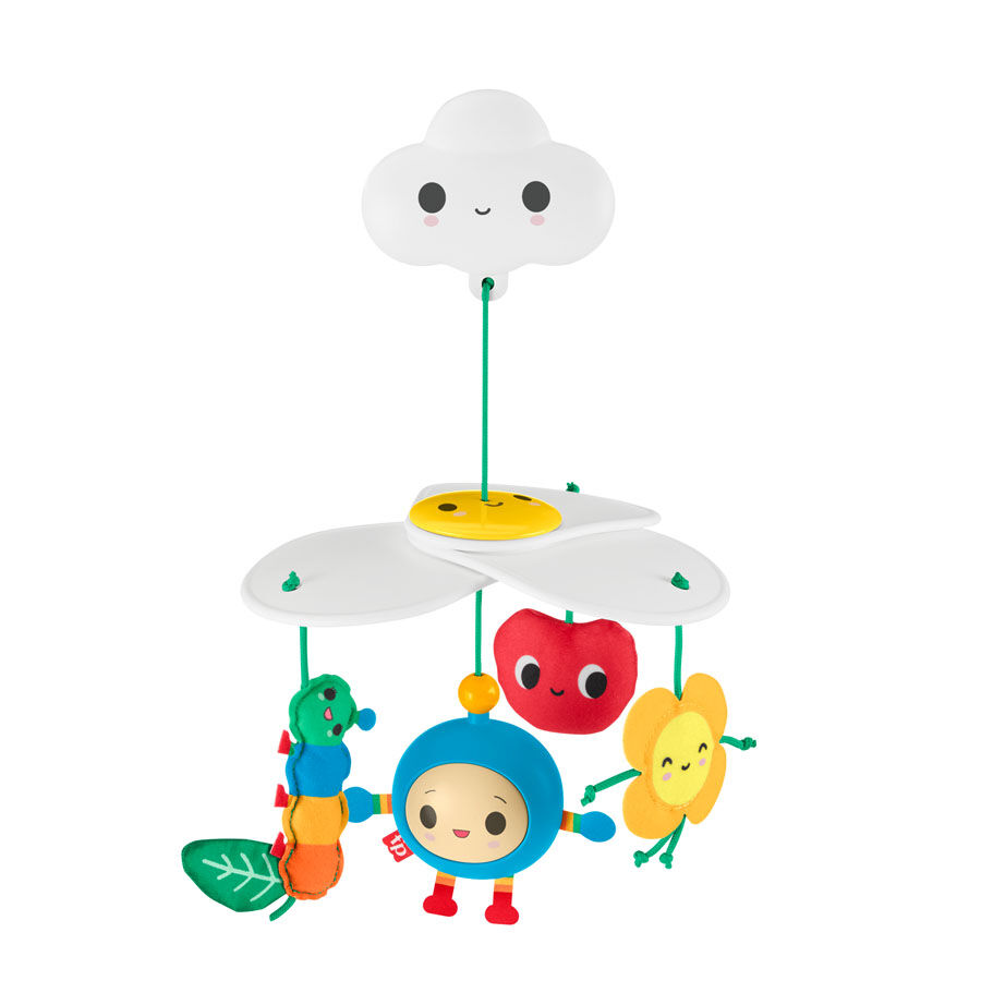 Fisher Price Happy World Flowering Fun Stroller Toy Babies