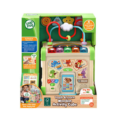 LeapFrog  Touch & Learn Wooden Activity Cube