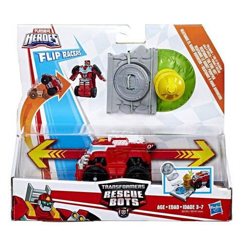 Playskool Heroes Transformers Rescue Bots Flipracer Pullback - Assorted
