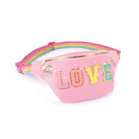 Make It Real Fashion Bum Bag with Patches