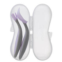B.Box Toddler Cutlery Set Boysenberry