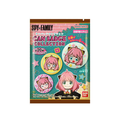 Bandai Spy x Family Can Badge Collection Blind Bag - Assorted
