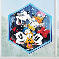 Make It Real Window Art: Disney Classic Friends