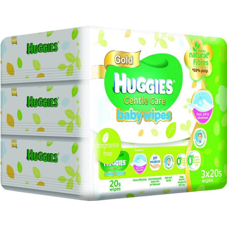huggies gentle care baby wipes