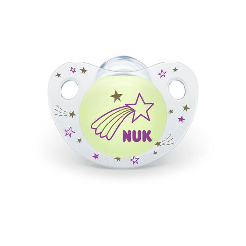 Nuk Night and Day Silicone Soother (2/Box) 0-6M