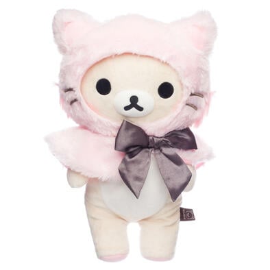 Rilakkuma San-X Original Korilakkuma Pink Cat Plush (Medium)