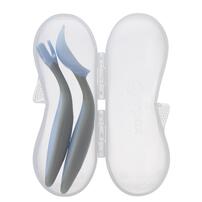B.Box Toddler Cutlery Set Bubblegum