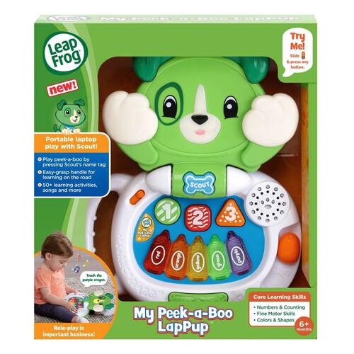 LeapFrog My Peek-a-Boo LapPup Scout